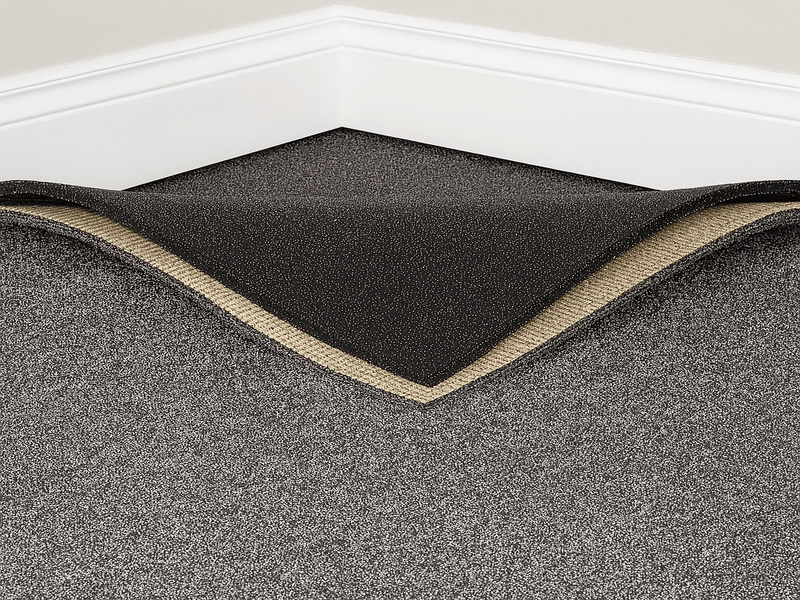 Moosgummiunterlage für Teppichkomfort